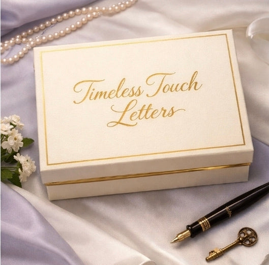 Timeless Touch Letters – Keepsake Box